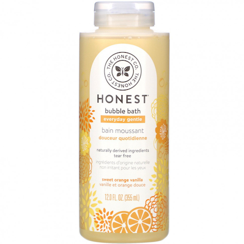 The Honest Company, Everyday Gentle Bubble Bath, Сладкий апельсин и ваниль, 12,0 жидких унций (355 мл) #1