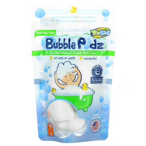 TruKid, Bubble Podz, Sensitive Care, без запаха, 8 капсул (80 г) #1