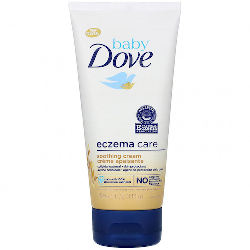 Dove, Baby, средство от экземы, успокаивающий крем, 144 г (5,1 унции) #1