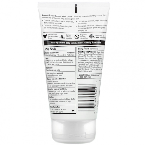 Eucerin, крем от экземы, для детей, 141 г (5 унций) #1