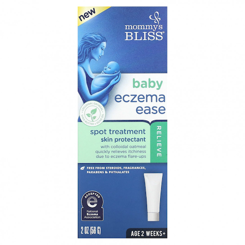 Mommy's Bliss, Baby Eczema Ease, средство от пятен, для детей от 2 недель, 56 г (2 унции) #1