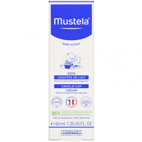 Mustela, Крем Cradle Cap, 1,35 жидкой унции (40 мл) #1