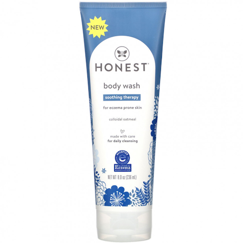 The Honest Company, Успокаивающий гель для душа, для кожи, склонной к экземе, 236 мл (8,0 унции) #1