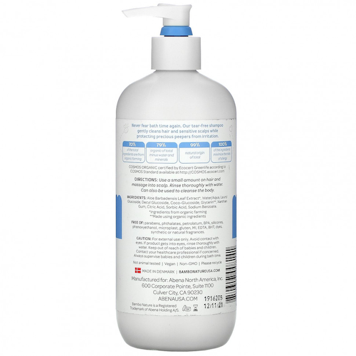 Bambo Nature, Детский шампунь Tear Clear, 16,9 жидких унций (500 мл) #1