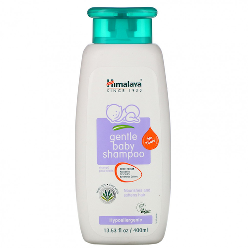 Himalaya, Нежный Детский шампунь, Гибискус и Нут, 13,53 жидких унций (400 мл) #1
