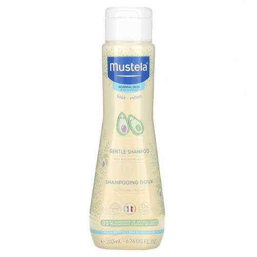 Mustela, Деликатный шампунь, для нормальной кожи, 200 мл (6,76 жидк. Унции) #1