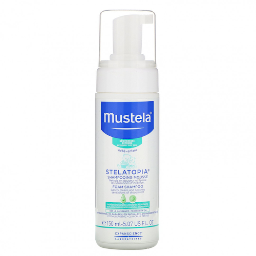 Mustela, Stelatopia, шампунь-пенка, 150 мл (5,07 жидк. Унции) #1