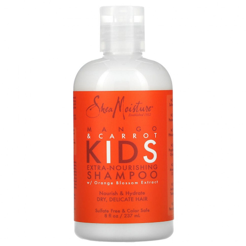 SheaMoisture, экстра-питательный шампунь для детей, манго и морковь, 237 мл (8 жидк. унций) #1