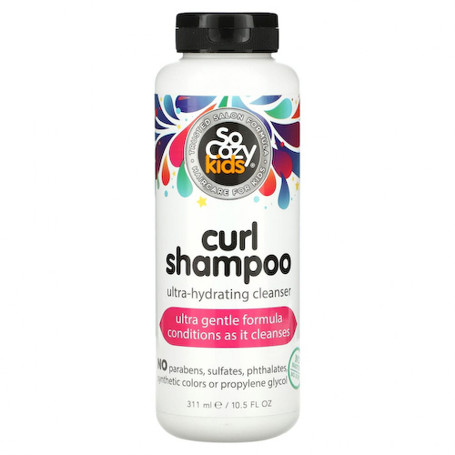 SoCozy, Kids, Curl Shampoo, шампунь для детей, ультраувлажнение и очищение, 311 мл (10,5 жидк. унции) #1