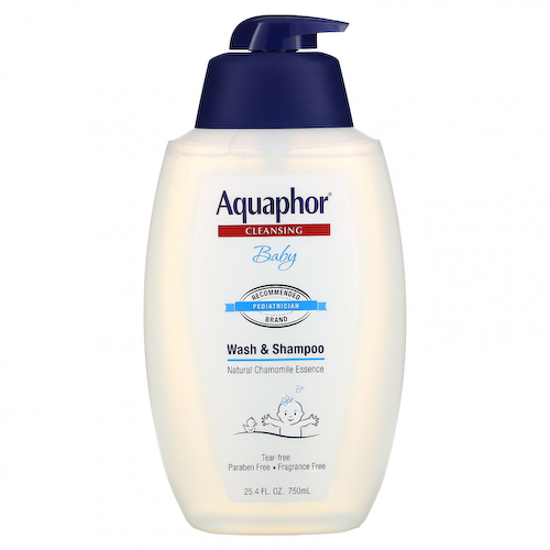 Aquaphor, Для детей, гель и шампунь, не содержит отдушек, 25,4 ж. унц.(750 мл) #1