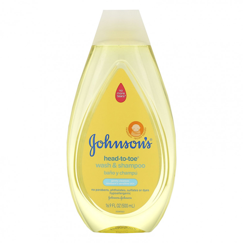 Johnson's Baby, Head-Toe, средство для мытья рук и шампунь, 500 мл (16,9 жидк. Унции) #1