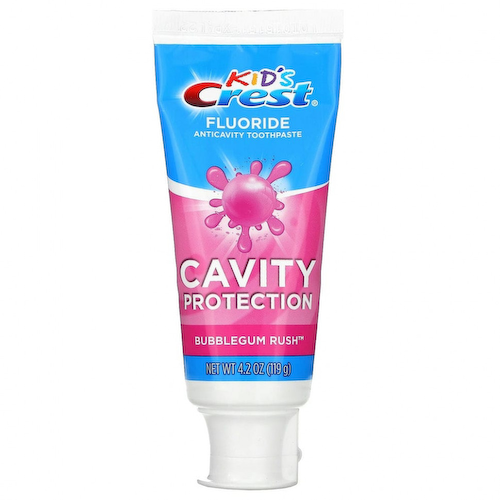 Crest, фторсодержащая зубная паста от кариеса, для детей от 2 лет, со вкусом жевательной резинки, 119 г (4,2 унции) #1