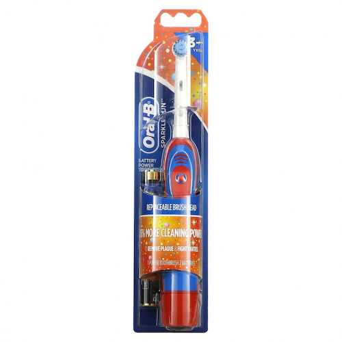 Oral-B, электрическая зубная щетка, «Мерцающие блестки», 1 зубная щетка #1