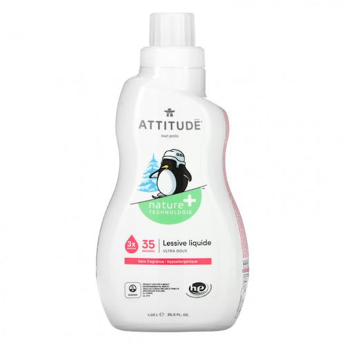 ATTITUDE, Little One, средство для стирки детских вещей, без отдушки, 1,05 л (35,5 жидк. унций) #1