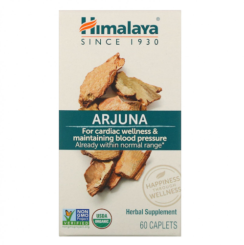 Himalaya, Арджуна, кардиотоническое средство, 60 капсул #1