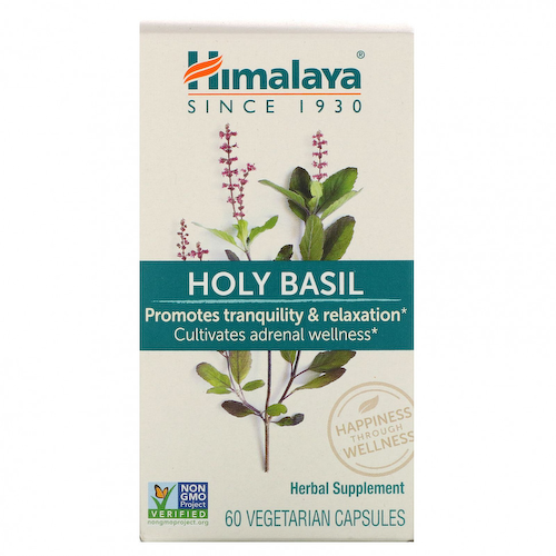 Himalaya, Базилик, 60 вегетарианских капсул #1