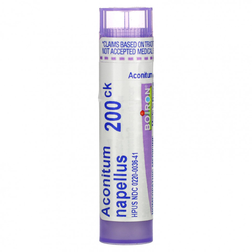 Boiron, Single Remedies, Аконит клобучковый, 200CK, прибл. 80 гранул #1