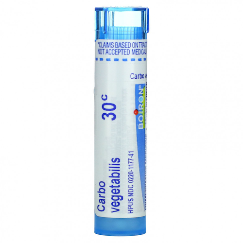 Boiron, Single Remedies, Карбо вегетабилис, 30C, прибл. 80 гранул #1