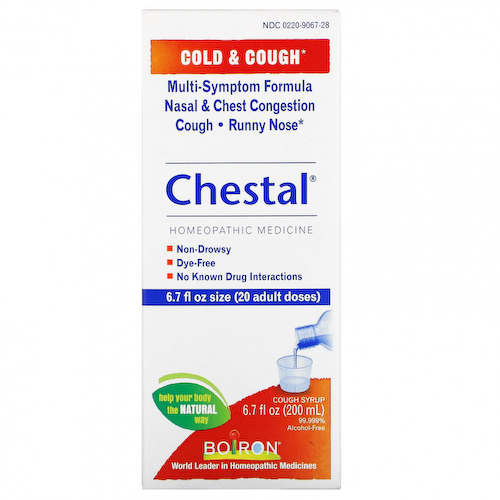 Boiron, Chestal, от простуды и кашля, 200 мл (6,7 жидк. унции) #1