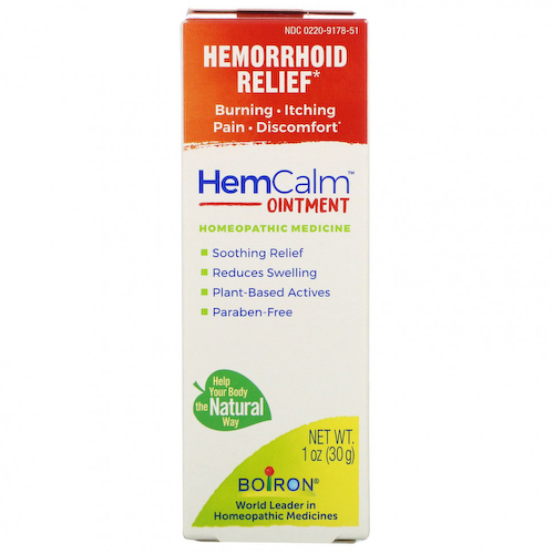 Boiron, HemCalm, мазь для облегчения геморроя, 30 г (1 унция) #1