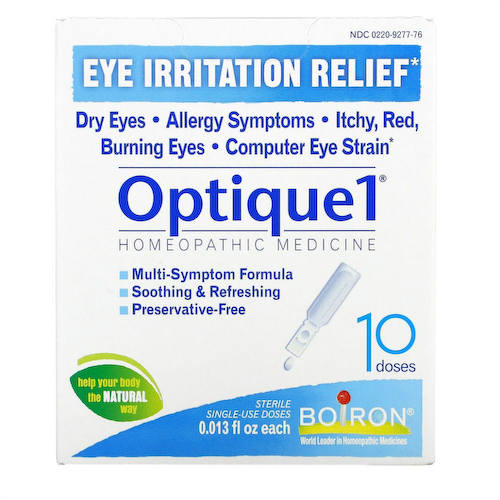 Boiron, Optique1, средство для снятия раздражения глаз, 10 доз, по 0,013 жидк. Унции #1