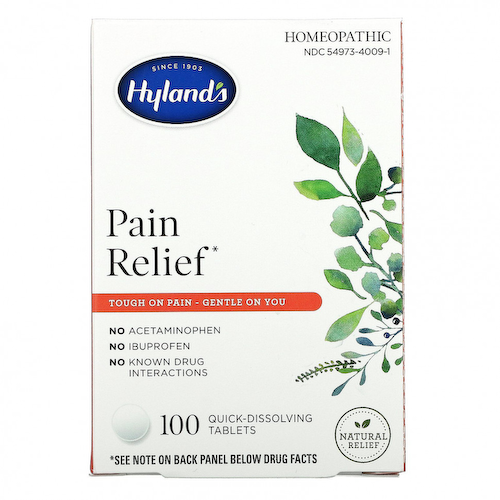 Hyland's, Обезболивающее, 100 быстрорастворимых таблеток #1