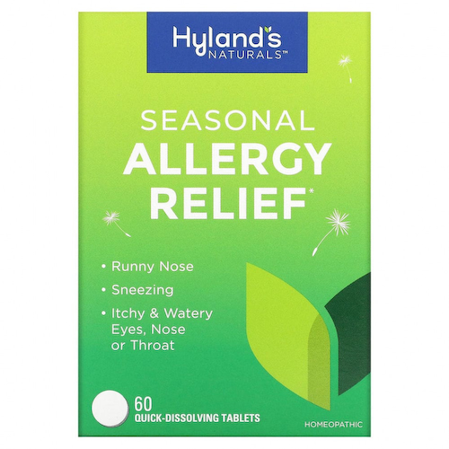 Hyland's, Seasonal Allergy Relief, 60 быстрорастворимых таблеток #1