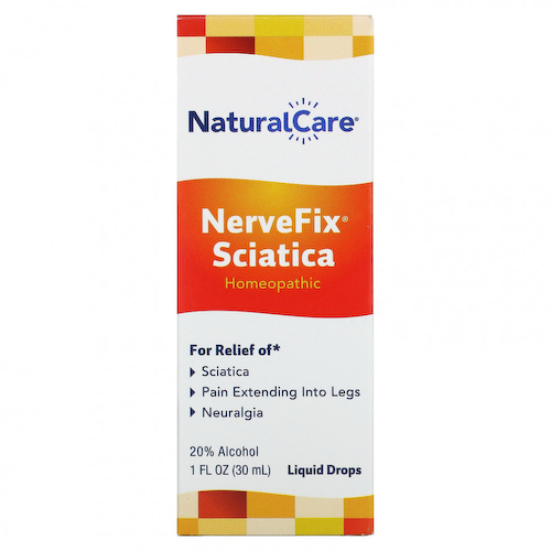 NatraBio, NerveFix Sciatica, натуральное средство от ишиаса и неврологических болей, 30 мл (1 жидк унция) #1