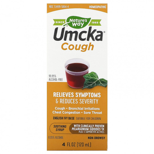 Nature's Way, Umcka Cough, успокаивающий сироп, 120 мл (4 унции) #1