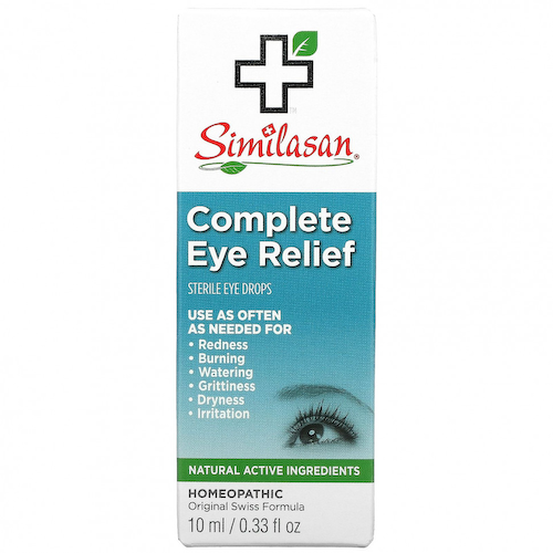 Similasan, Complete Eye Relief, стерильные глазные капли, 10 мл (0,33 жидк. Унции) #1