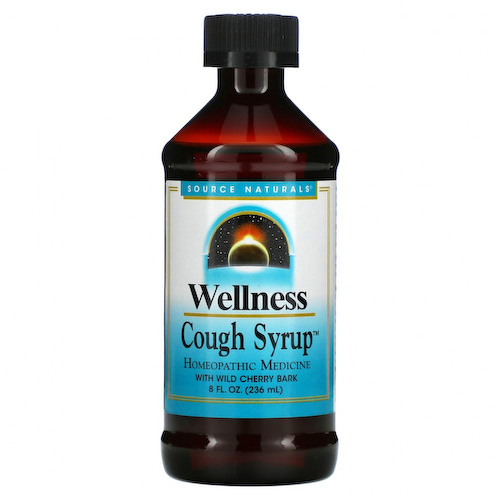 Source Naturals, Оздоровление, Сироп от кашля, 8 жидких унций(236 мл) #1