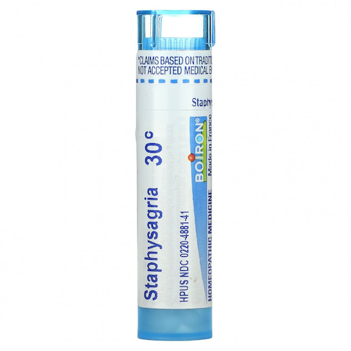 Boiron, Single Remedies, Стафизагрия, 30С, 80 драже #1
