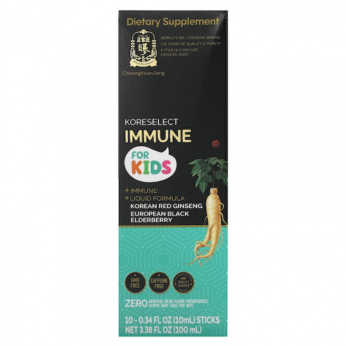 CheongKwanJang, Koreselect Immune для детей, 10 палочек, 10 мл (0,34 жидк. Унции) каждый #1