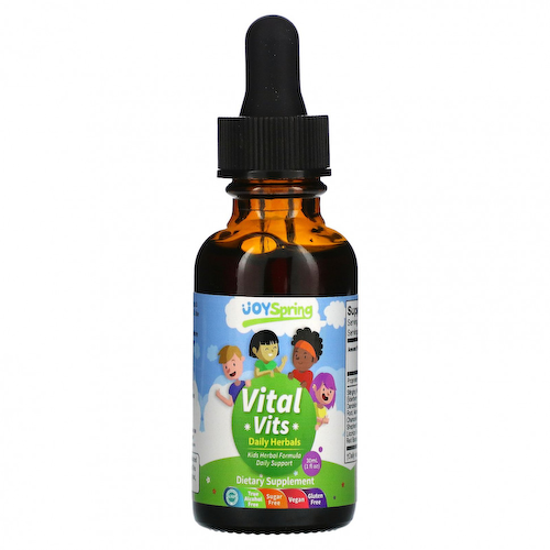 JoySpring, Vital Vits, Daily Herbals, 1 жидкая унция (30 мл) #1