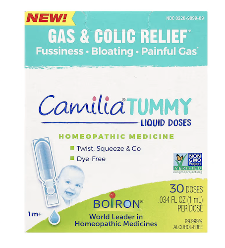 Boiron, Camilia Tummy, от 1 месяца, 30 жидких доз по 1 мл (0,34 жидк. унции) #1