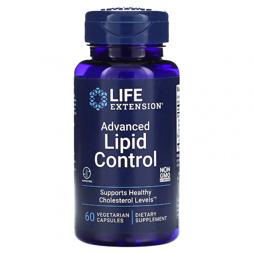 Life Extension, Advanced Lipid Control, 60 вегетарианских капсул #1