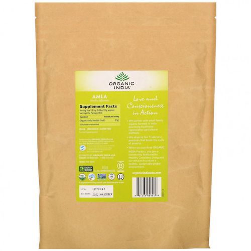 Organic India, Порошок фруктов амлы, 454 г (16 унций) #1