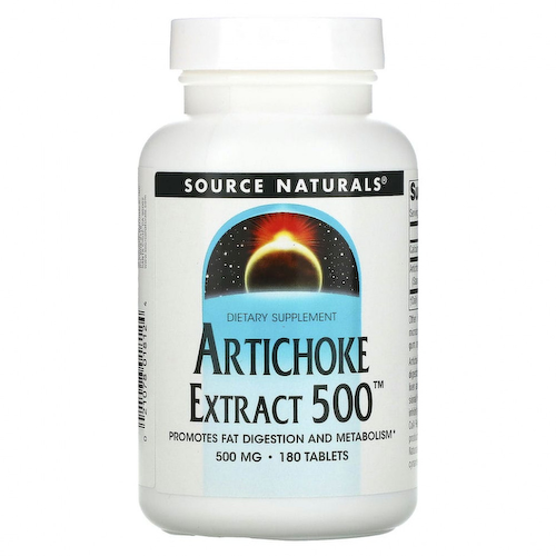 Source Naturals, Экстракт артишока 500, 180 таблеток #1