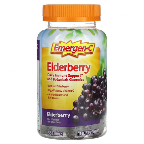 Emergen-C, Бузина`` 36 жевательных таблеток #1