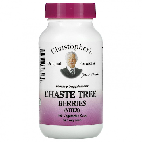 Christopher's Original Formulas, Витекс, 525 мг, 100 вегетарианских капсул #1