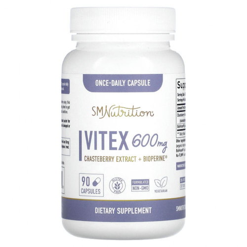 SMNutrition, Витекс, 600 мг, 90 капсул #1