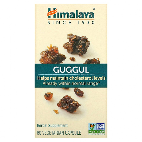 Himalaya, Гуггул, 60 растительных капсул #1