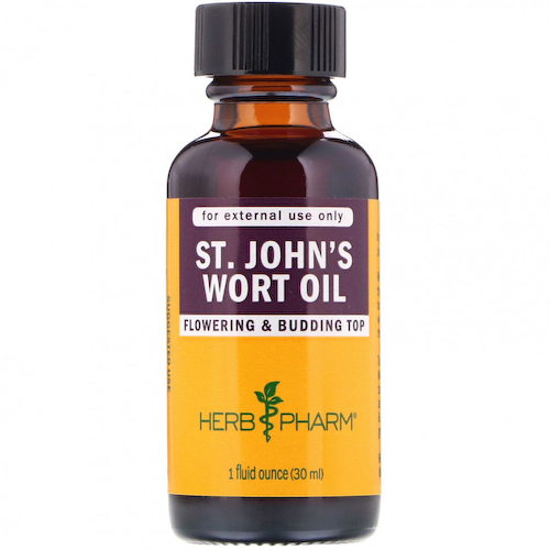Herb Pharm, Масло зверобоя, 1 жидкая унция (30 мл) #1