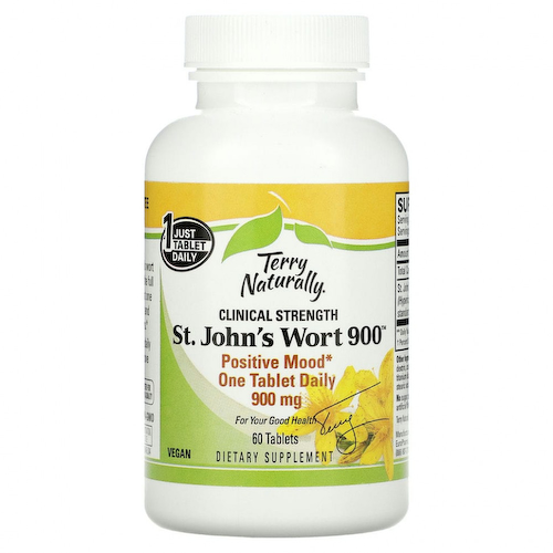 Terry Naturally, зверобой 900, 60 таблеток #1