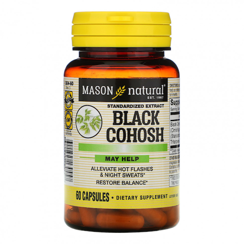 Mason Natural, Воронец кистевидный, стандартизированный экстракт, 60 капсул #1