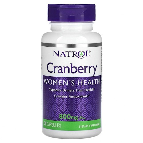 Natrol, Клюква, 400 мг, 30 капсул #1