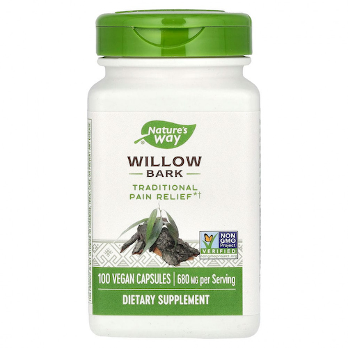 Nature's Way, Кора ивы, 400 мг, 100 веганских капсул #1