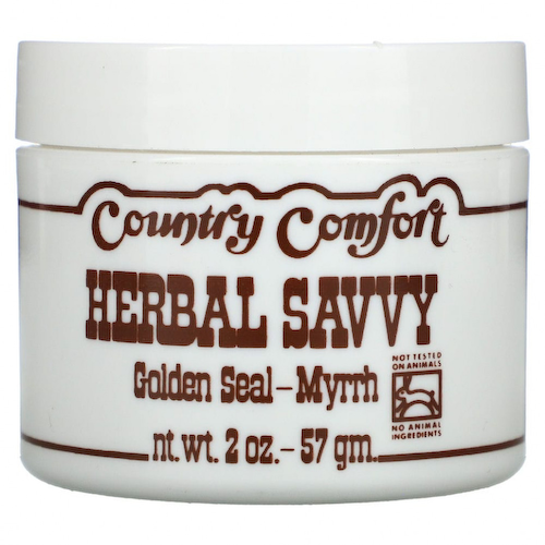 Country Comfort, Herbal Savvy, гидрастис и мирра, 57 г #1