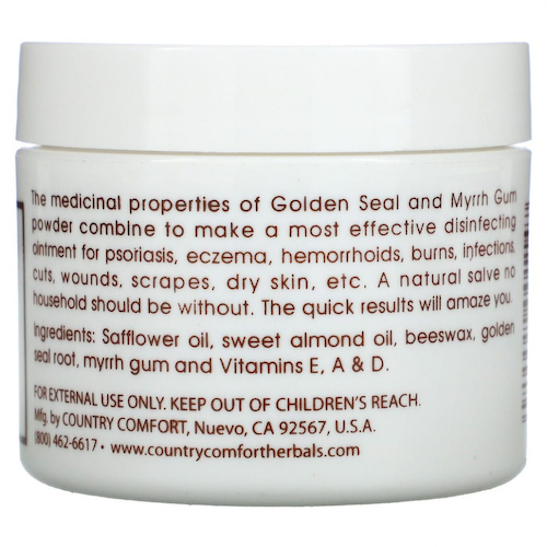 Country Comfort, Herbal Savvy, гидрастис и мирра, 57 г #1