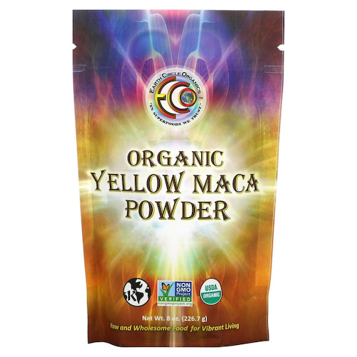 Earth Circle Organics, Органический порошок из желтой маки, 226,7 г (8 унций) #1
